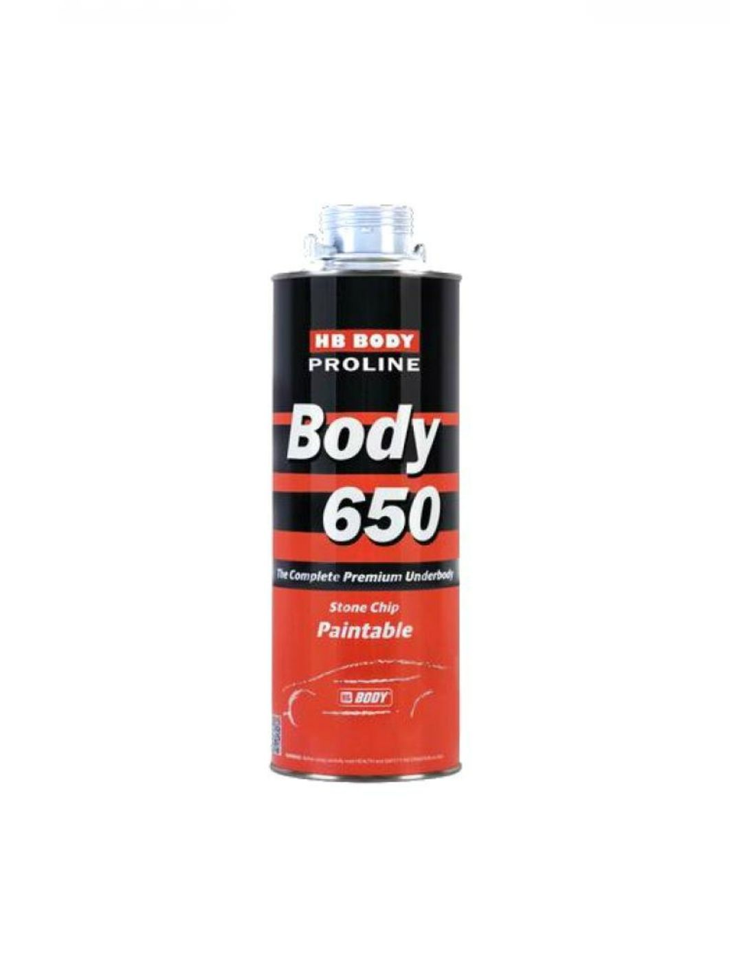 Антигравий HB BODY PROLINE 650 1кг Белый под пистолет