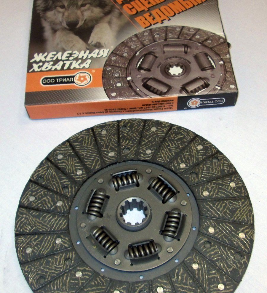 Диск сцепления ведомый дв.511,  513 усиленный (ТРИАЛ) 53.1601130