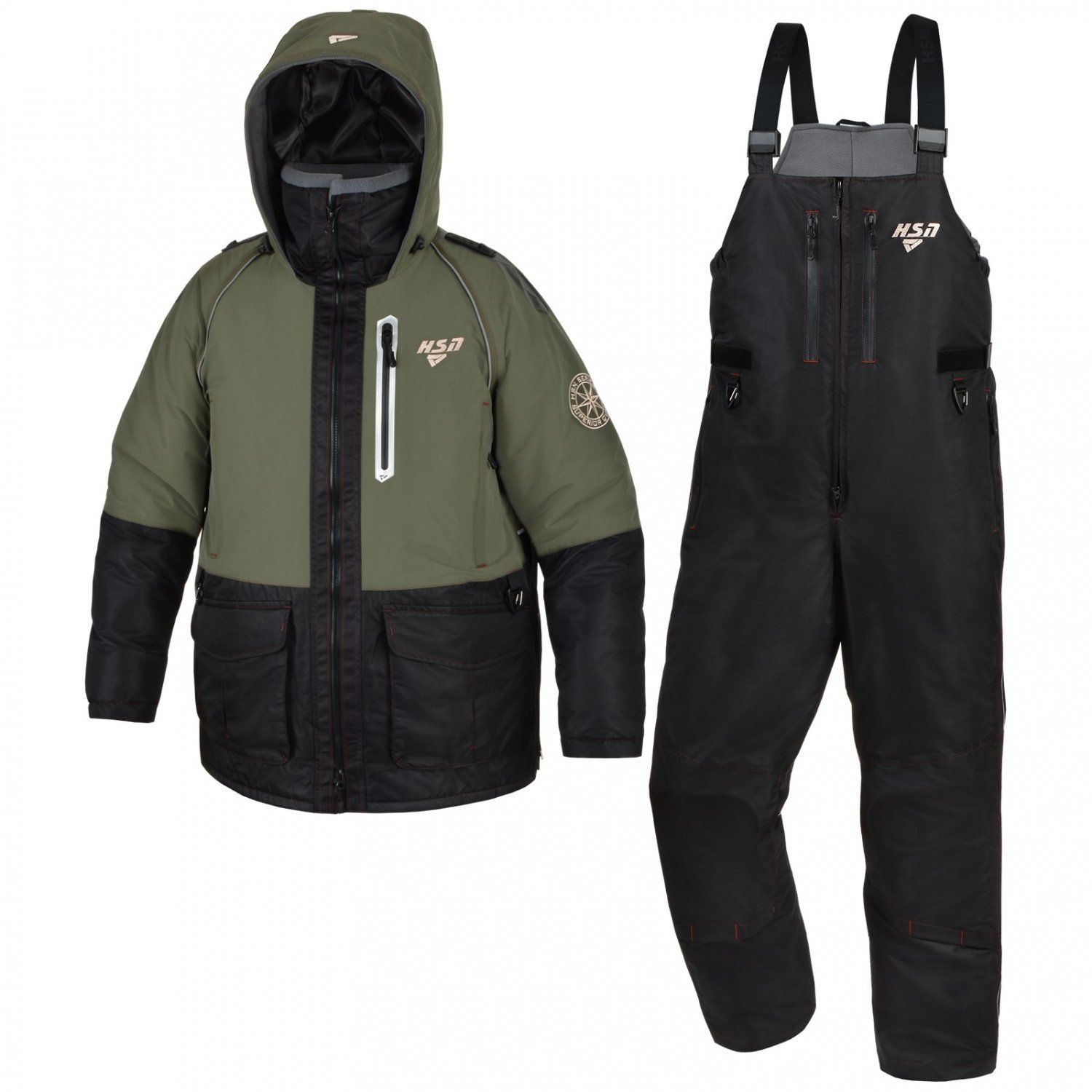 Костюм мужской зимний "Arctic VII comfort",  hardguard,  хаки (58-60/176) м