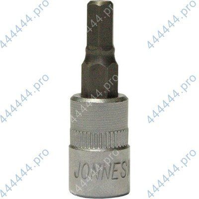 Бита в головке 1/4" HEX H6 (L=37мм) JONNESWAY S09H206