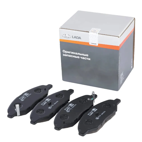 Колодка тормозная Лада Веста передняя (NG) АвтоВАЗ LBN PN2452 (4шт.к-т) (8460013695)