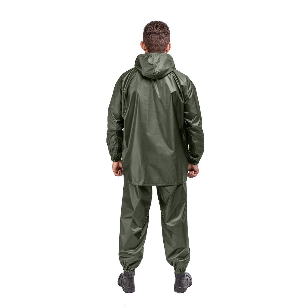 Костюм ветровлагозащитный Походный,  цв.зеленый PU 5000 р.54 (T-KS-VVZ-2XL-PU5-002) Helios