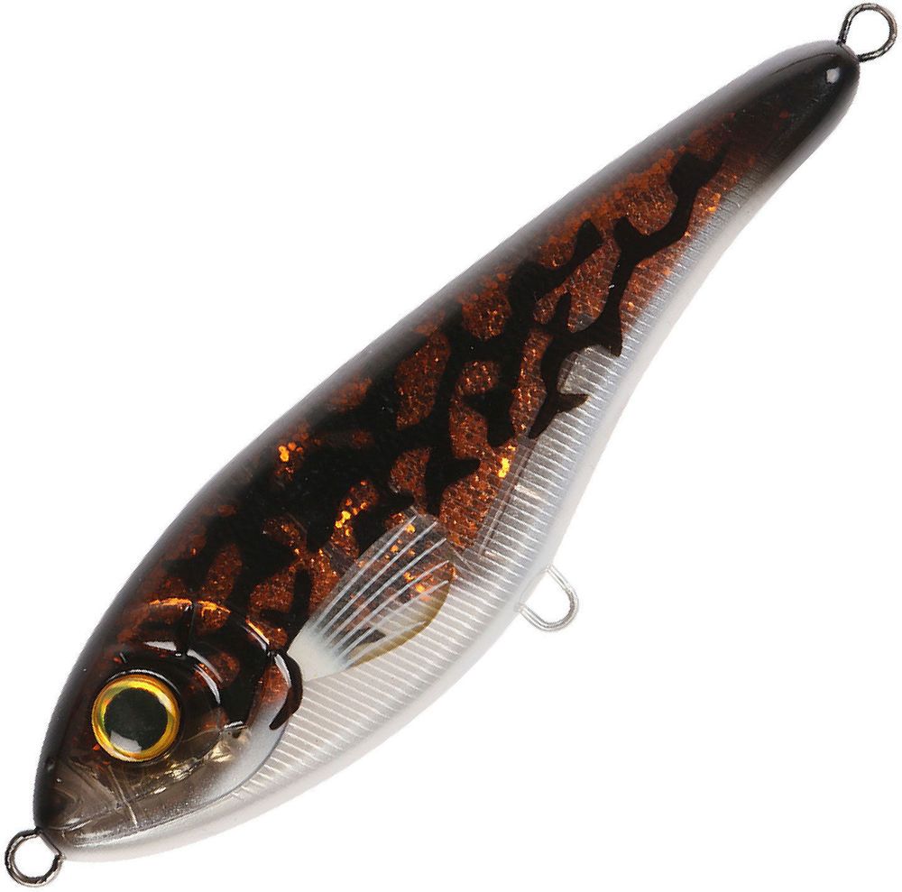 Воблер Джеркбейт Strike Pro Buster Jerk Sinking,  150 мм,  75 гр,  Загл. 0, 5м.-4, 0м.,  Тонущий,  цвет: C770 Burbot,  (EG-048#C770)