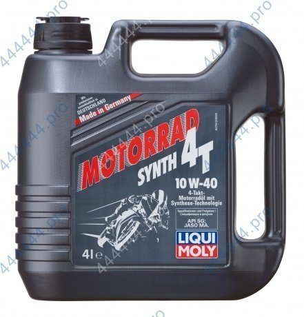 LIQUI MOLY Motorbike 10W40 4T Street полусинтетическое масло для мотоциклов 4L 7512/1243 /мотоотд./