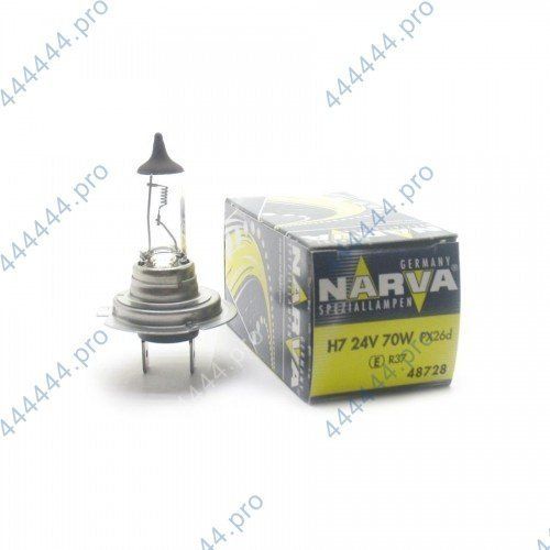 Автолампа галогеновая Н7 24V-70 NARVA (48728) (1шт.) 