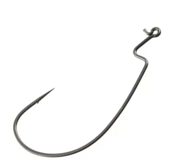 Крючки офсетные Vanfook DM-62 #5/0 stealth black