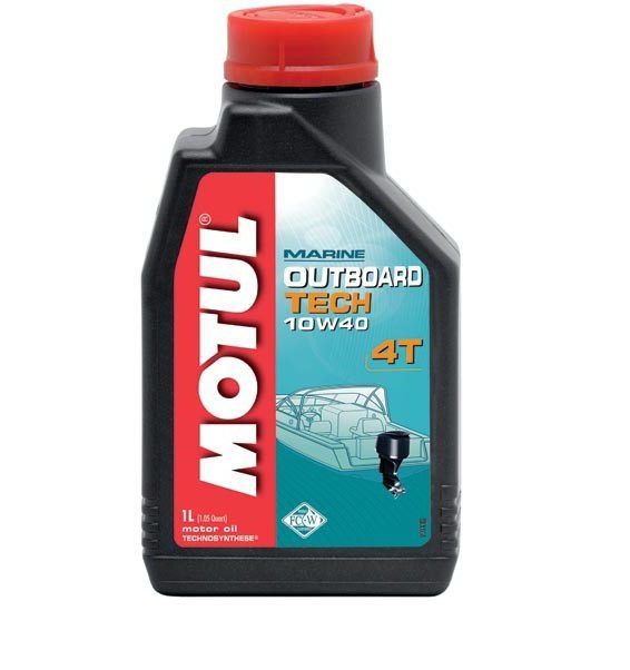 MOTUL Outboard TECH 4T 10W40 1L моторное масло 106397/104265/112751 /Мотоотдел/