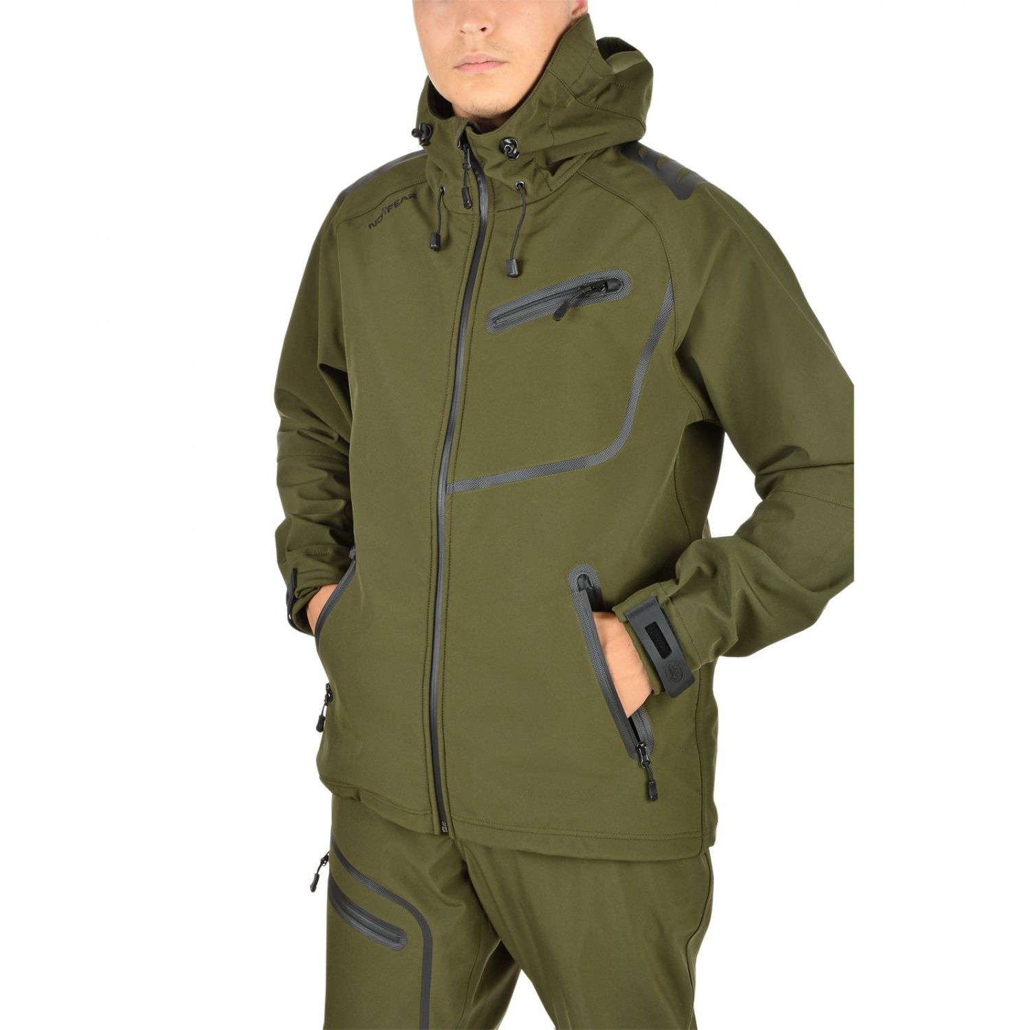 Костюм мужской "Сапсан I",  softshell,  хаки (54-56/188) м