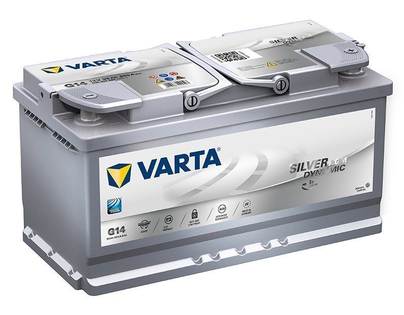 95 евро/595901* VARTA START-STOP PLUS AGM Аккумулятор зал/зар