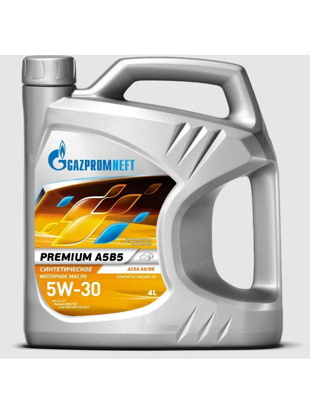 ГАЗПРОМНЕФТЬ 5W30 Premium A5/B5 4л синтетическое моторное масло