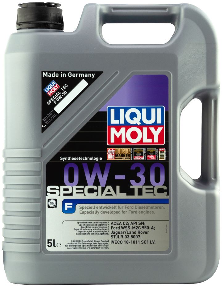 LIQUI MOLY "Special Tec F" 0W30 5L синтетическое моторное масло 8903