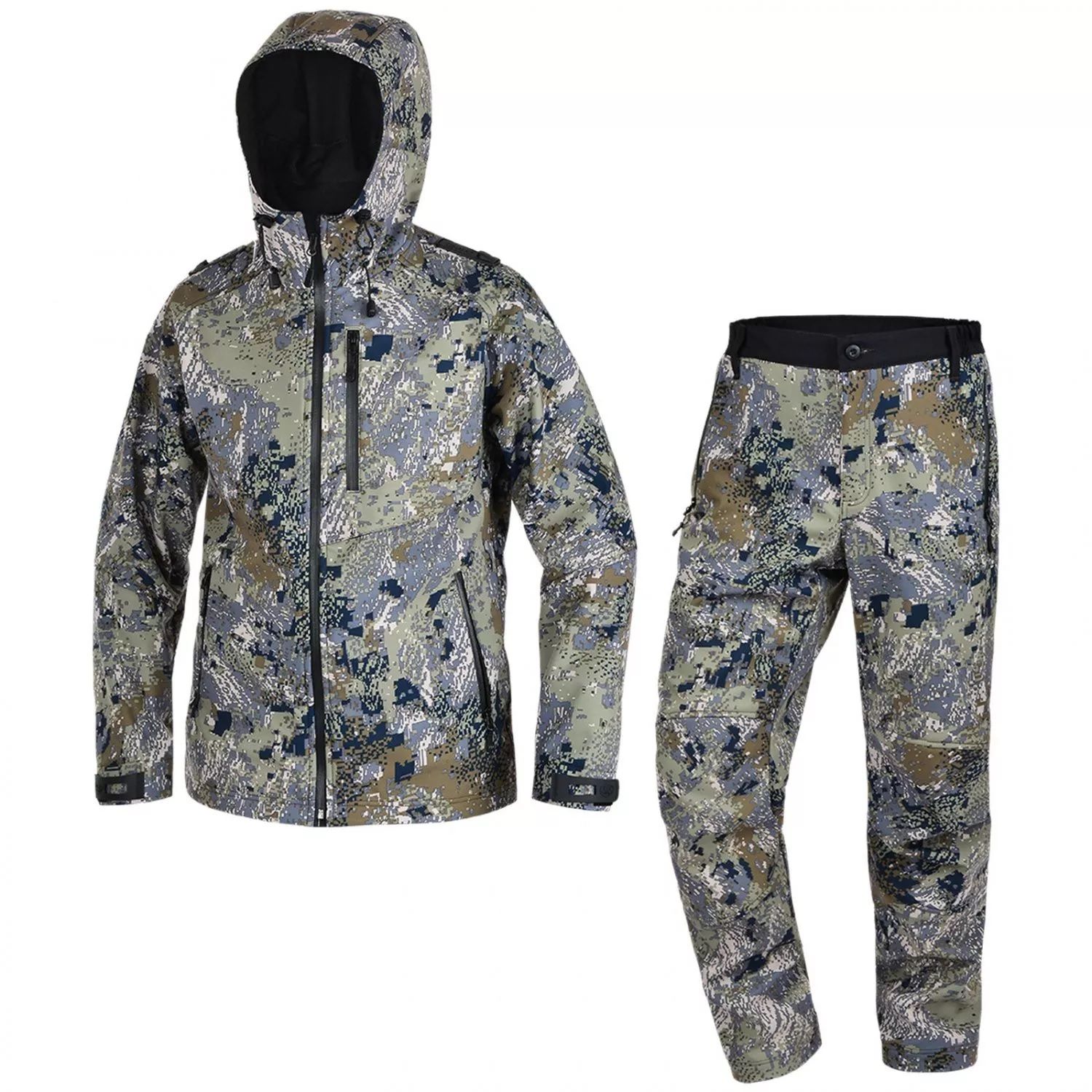 Костюм мужской "Orlan",  softshell,  цифра (56-58/176) м