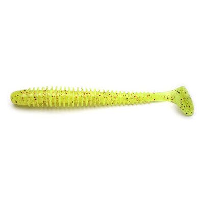 Приманка съедобная Keitech Swing Impact 4.5" PAL #01 Chartreuse Red Flake