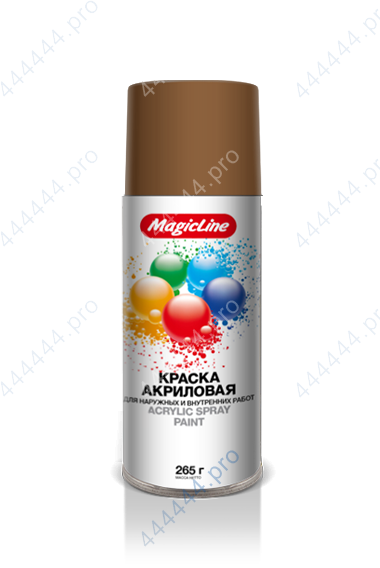 Краска MAGIC LINE RAL 8008 Бронзовая 265гр