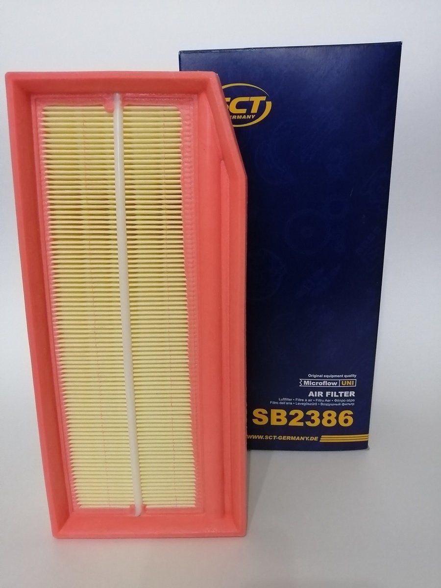 Фильтр воздушный VESTA/X RAY/CAPTUR/DUSTER SCT SB 2386 (ан. GB-962)