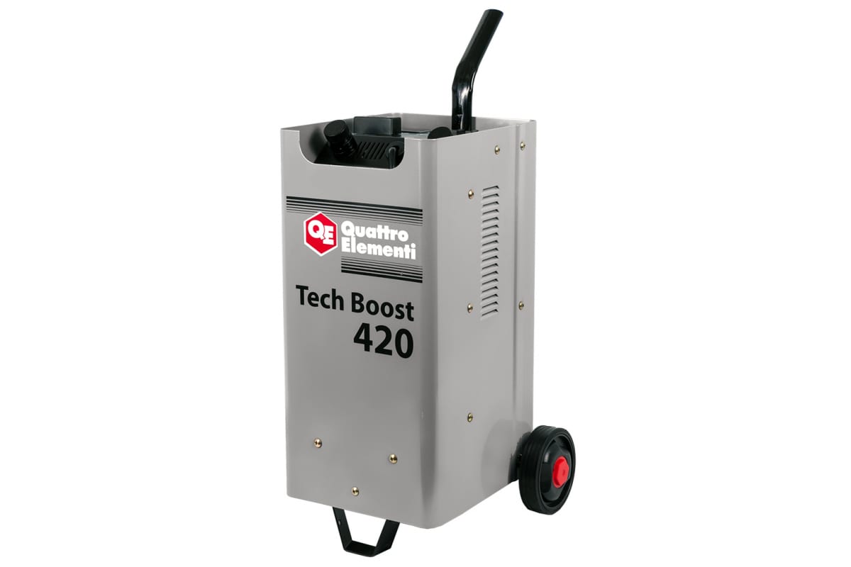 Пуско-зарядное устройство QE Tech Boost 420 (12/24В,  заряд до 75А,  пуск до 390А,  вес 21, 7кг) (771-459)