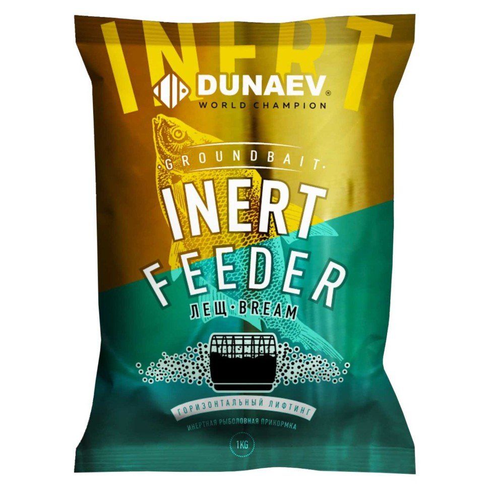 Прикормка "DUNAEV-INERT FEEDER" 1кг Лещ  