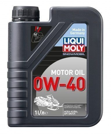 LIQUI MOLY Snowmobil 0W40 4T синтетическое масло для снегоходов 1L 7520 /мотоотдел/