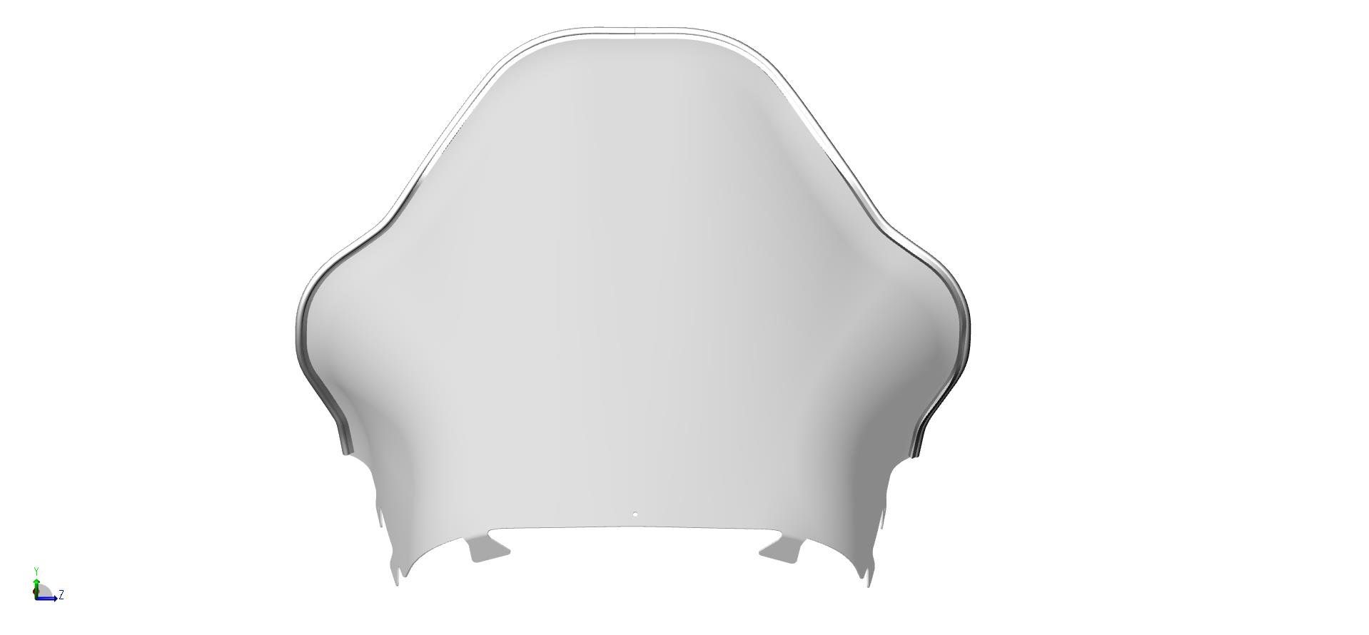 Стекло ветровое формованное Тайга