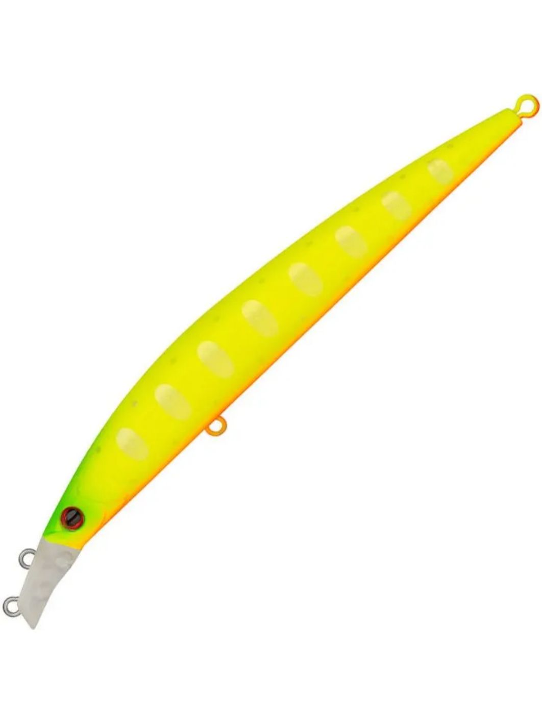 Воблер Минноу Strike Pro Top Water Minnow 110,  110 мм,  10, 5 гр,  Загл. 0, 2м.-0, 7м.,  Плавающий,  цвет: A178S Lemon Mat Tiger,  (JL-166F#A178S)