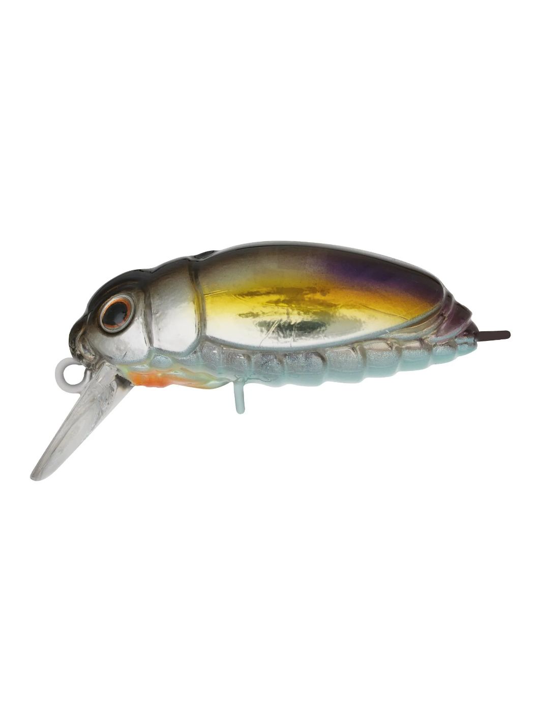 Воблер Крэнк Strike Pro Beetle Buster 40,  40 мм,  5, 7 гр,  Загл. 0, 2м.-0, 7м.,  Плавающий,  цвет: A218-GSAL-EP Transparent Pearlescent Fry,  (EG-174F#A218-GSAL-EP)