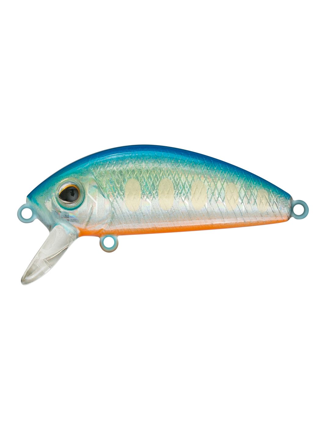 Воблер Минноу Strike Pro Mustang Minnow 60,  60 мм,  5, 8 гр,  Загл. 0, 3м.-0, 7м.,  Плавающий,  цвет: A150-713 UV Blue Silver OB,  (MG-002A#A150-713)