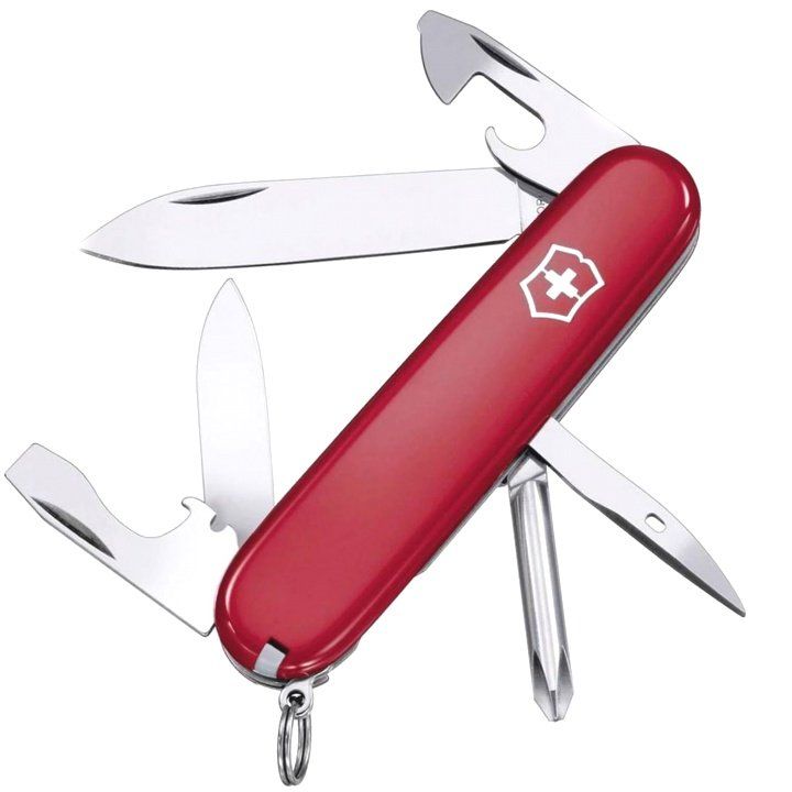 Нож Victorinox Tinker (1.4603),  91мм,  12 ф.,  красный