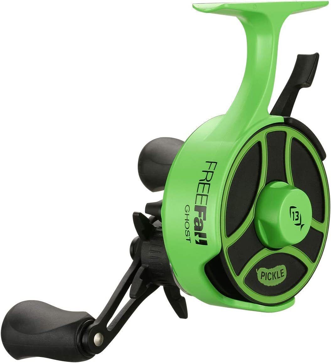 Катушка 13 FISHING FreeFall Ghost Radioactive Pickle - Left Hand (Green)