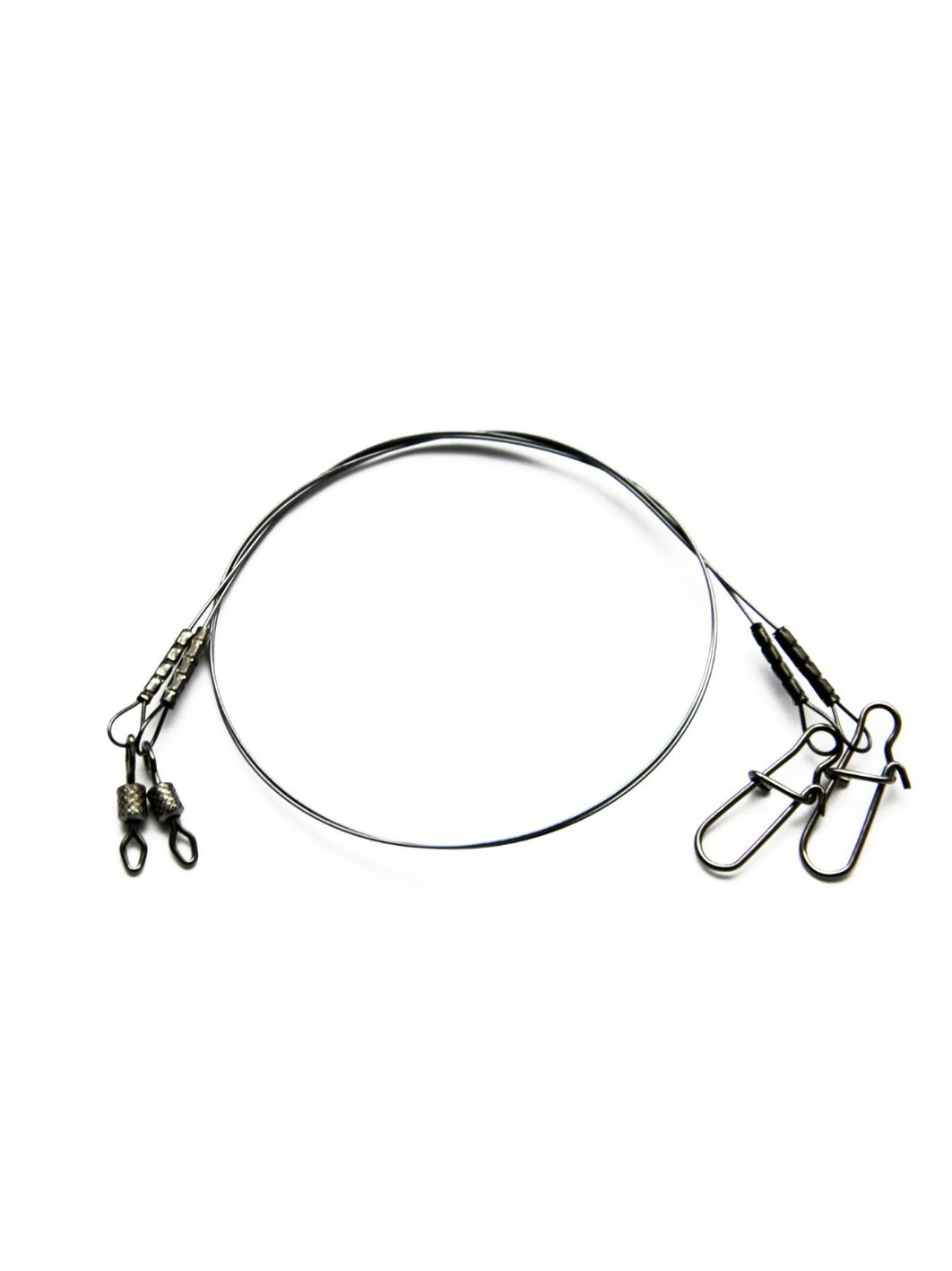 Поводок титан ЖЁСТКИЙ TiNi T16кг L25см (2шт) 