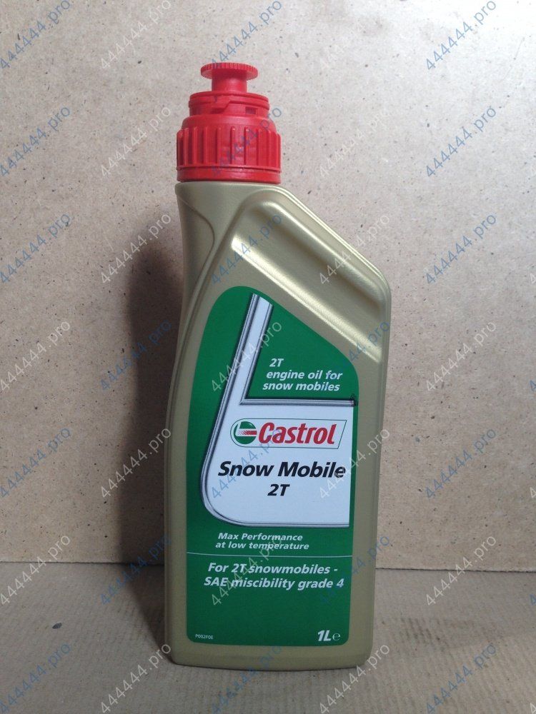 CASTROL Snow Mobile 2T 1L 2-х тактное полусинтетическое моторное масло для снегоходов