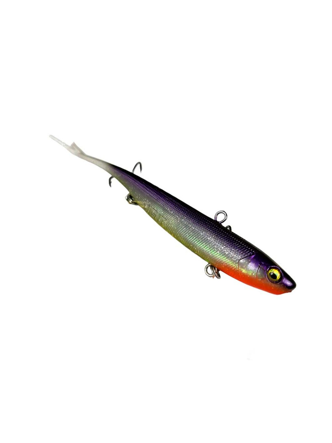 Баланслаг Jig It Whale Tail 150mm 26g цв. F14 Shiny violet
