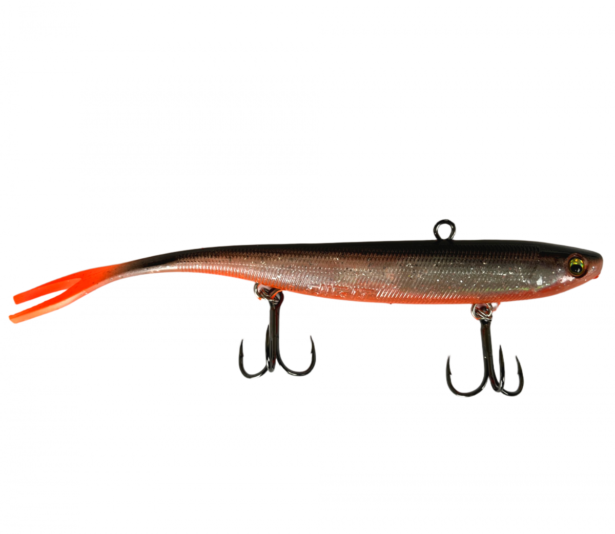 Баланслаг Jig It Whale Tail 130mm 31g цв. F11 Shiny black back