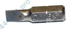 Бита SL1.2*6.5мм*25мм 1/4" шлицевая JONNESWAY D125F6512A