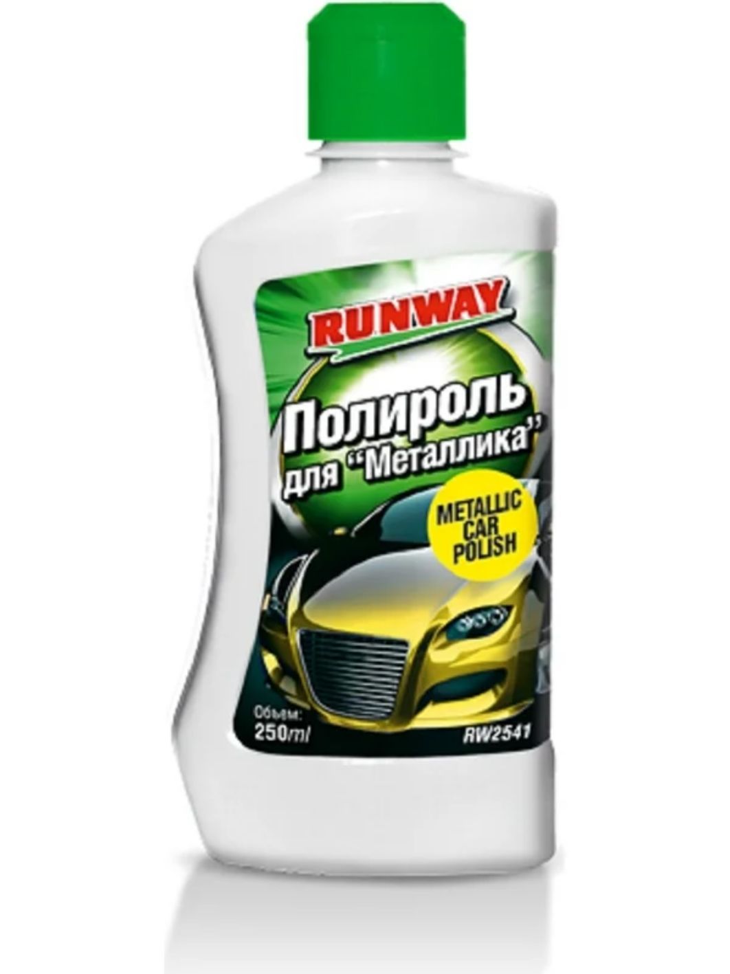 RUNWAY Полироль для металлика с тефлоном 250мл