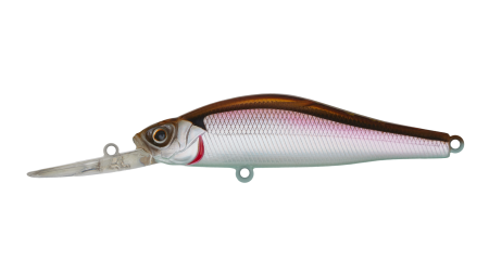 Воблер Минноу Strike Pro Archback Deep 60SP,  60 мм,  4, 7 гр,  Загл. 0, 5м.-3, 0м.,  Нейтральный,  цвет: A010-EP Black Back Silver,  (EG-125DL-SP#A010-EP)