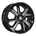 Литой диск KHOMEN WHEELS KHW1501 (Vesta) 6.0x15/4x10 D60.1 ET50 Black комплект 4шт.