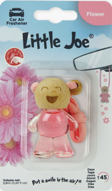 Ароматизатор "Little Joe Bottle" подвесной (человечек) Цветочный