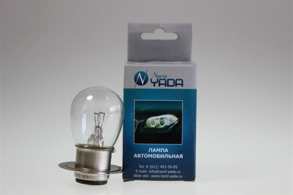 Автолампа фарная 24V-60/40 P42D тракторная (2-контактная) R1 YADA (904267) (1шт.)