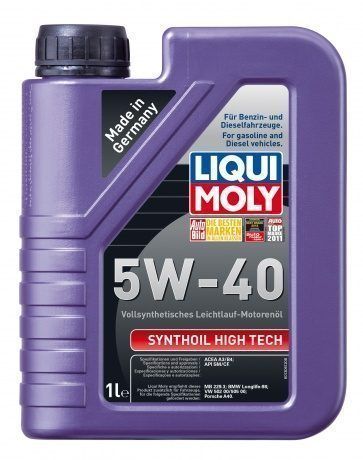 LIQUI MOLY "Synthoil High Tech" 5W40 1L синтетическое моторное масло 1924/1855