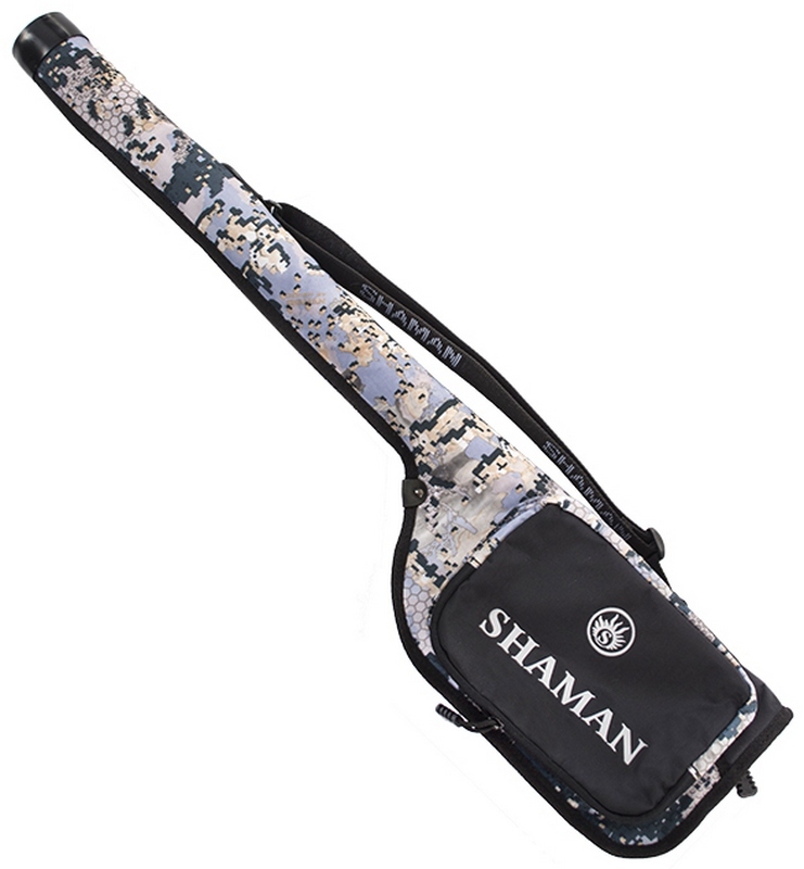 Чехол-тубус для нахлыстовых и зимних удилищ SHAMAN. дл. 80см. (открыт. местность)