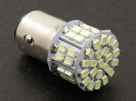 Светодиод 12V P21/5W (S25) белый 50SMD LUMEN (MLD-12VS25-1127) (1шт.)