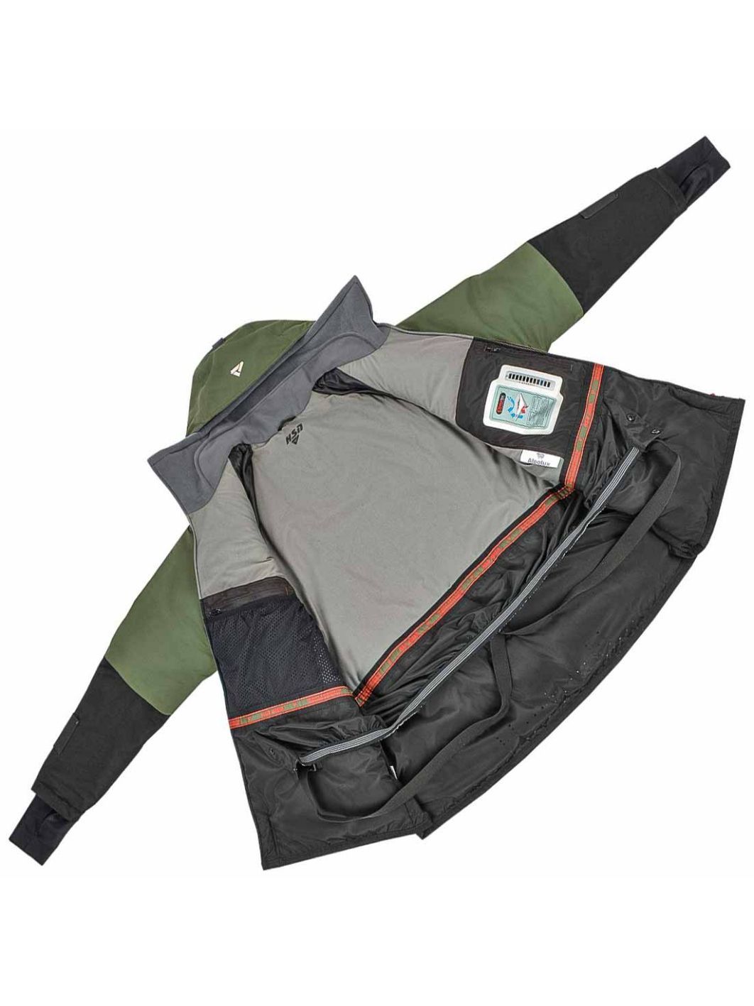 Костюм-поплавок мужской зимний "Rescuer VII comfort",  hardguard,  хаки (46-48/176) м
