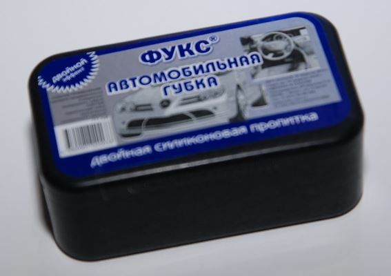 Губка для ухода за пластиком ФУКС (771-036)