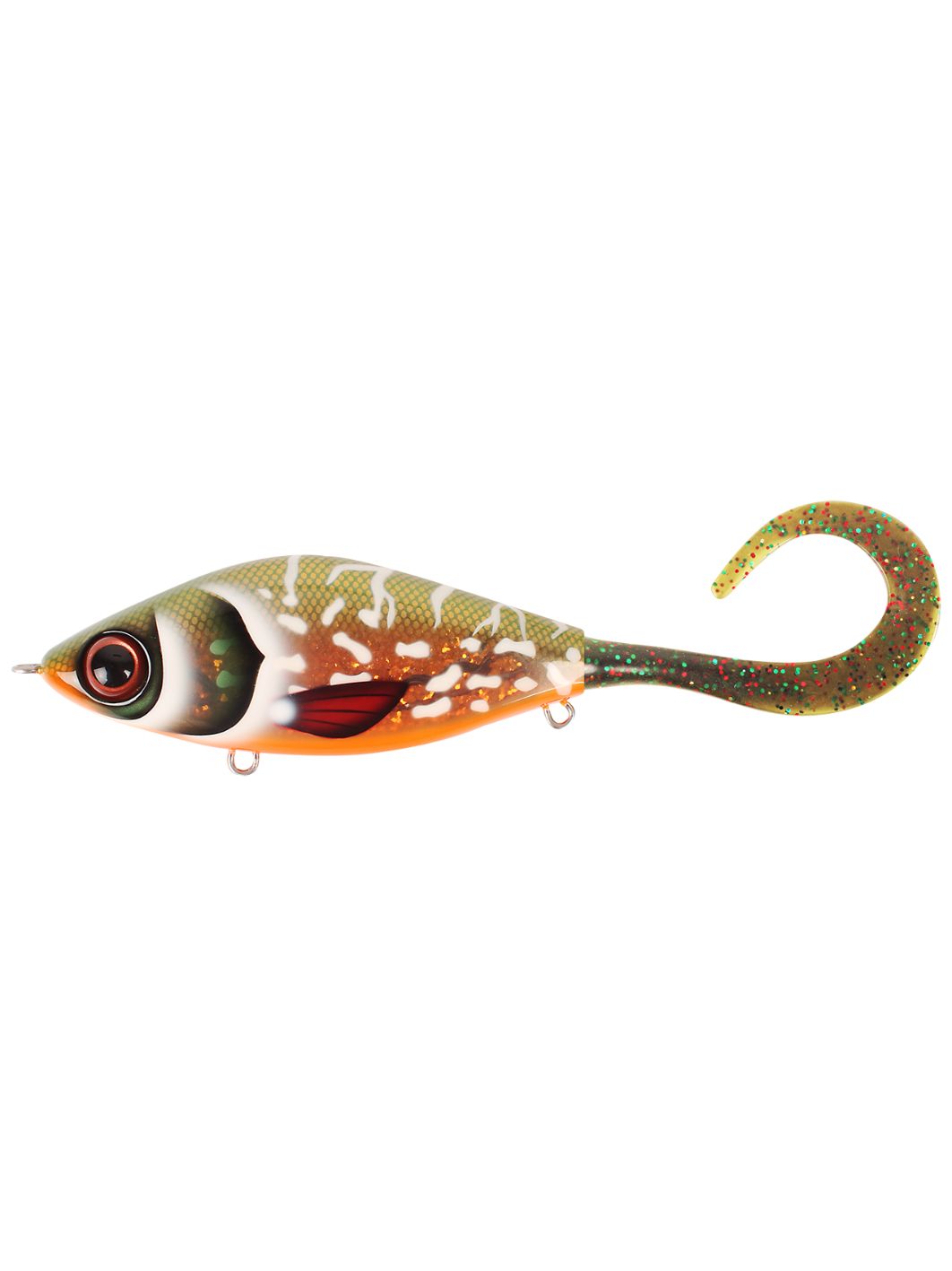 Воблер Джеркбейт Strike Pro Guppie Downsize Sinking,  90 мм,  35, 7 гр,  Загл. 0, 5м.-1, 5м.,  Тонущий,  цвет: TR-007 Copper Pike,  (EG-208B#TR-007)