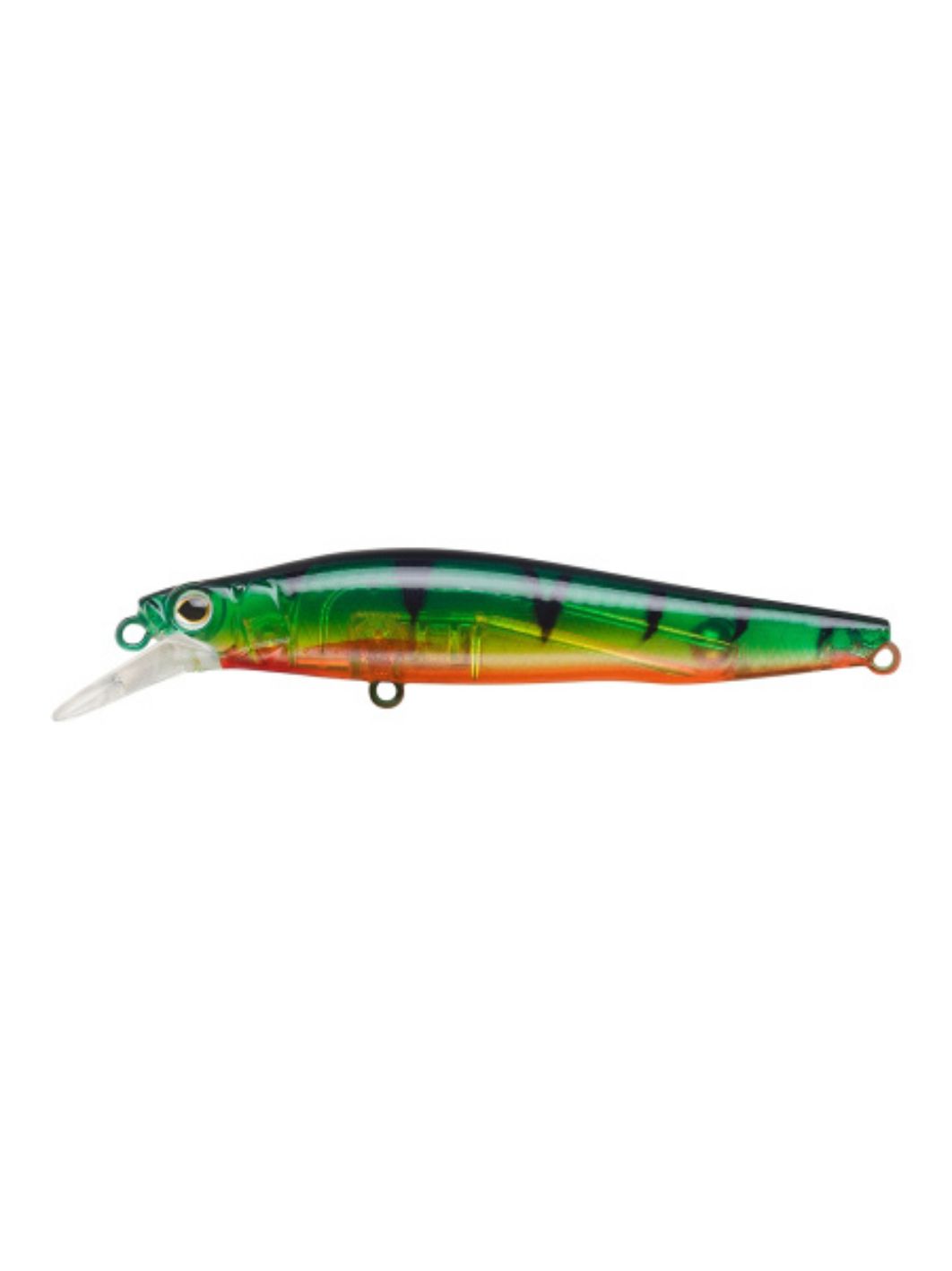 Воблер Минноу Strike Pro IB Minnow JET 95,  95 мм,  13 гр,  Загл. 0, 5м.-1, 2м.,  Тонущий,  цвет: A102G Transparent Perch,  (JS-276#A102G)