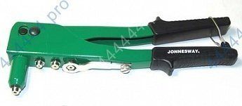 Заклепочник 260мм (заклепки Ø2, 4-4, 8мм) JONNESWAY V1000