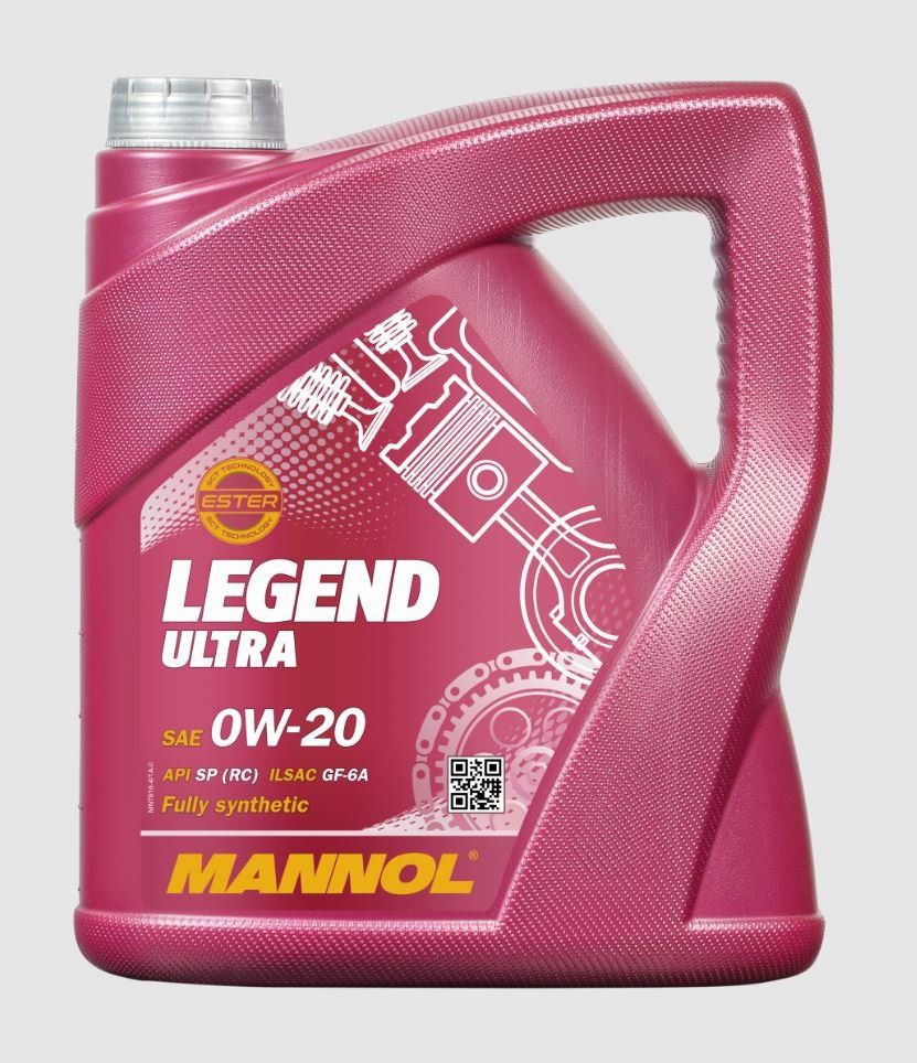 MANNOL Legend Ultra 0W20 7918 4л синтетическое моторное масло