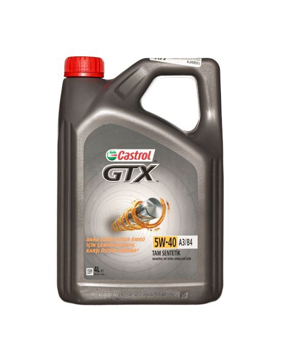 CASTROL GTX 5w40 A3/B4 4L синтетическое моторное масло