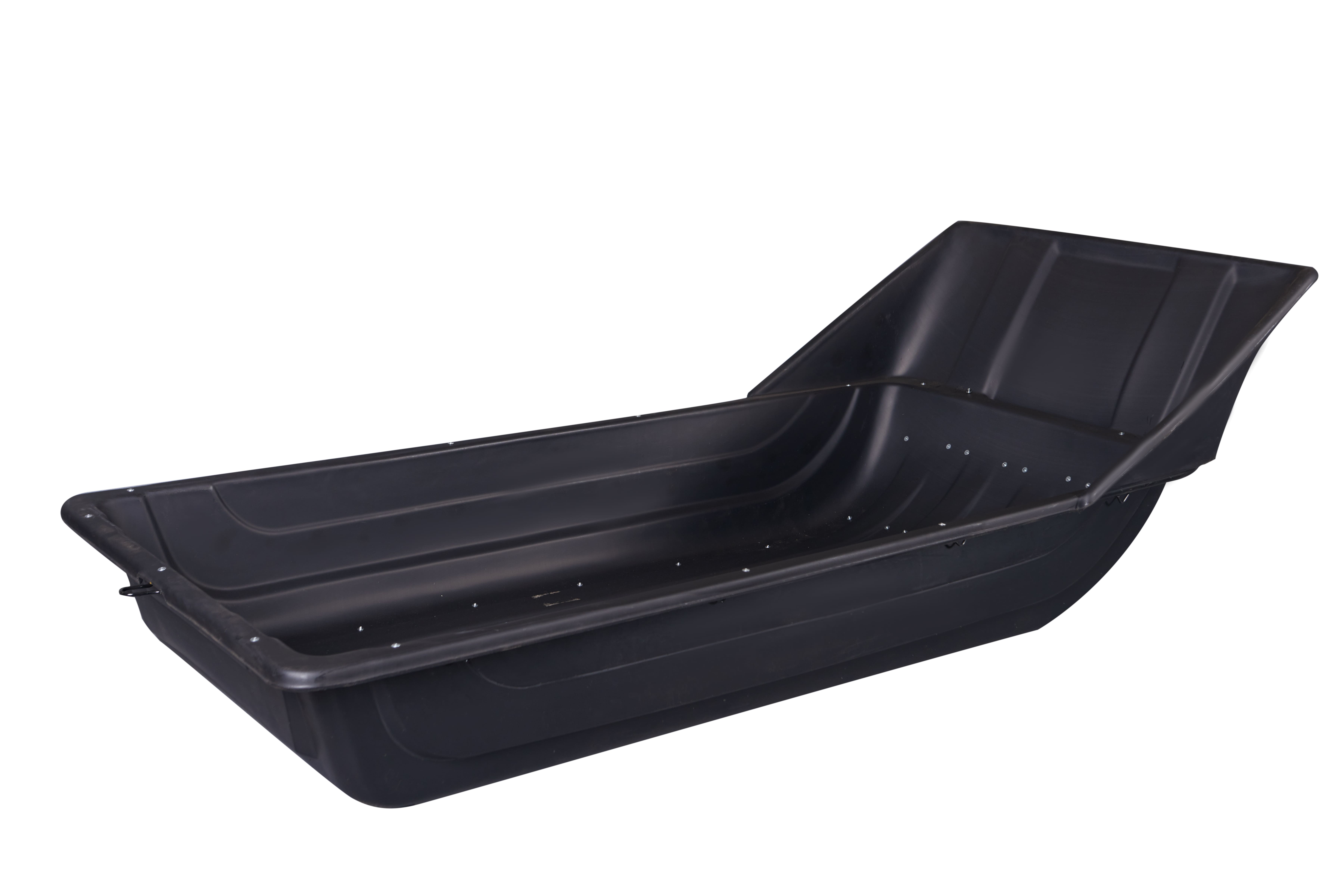 Сани волокуши 1900 с отбойником с накладками на дно(8 мм) 2120 х 980 х 670 ЦентрПласт