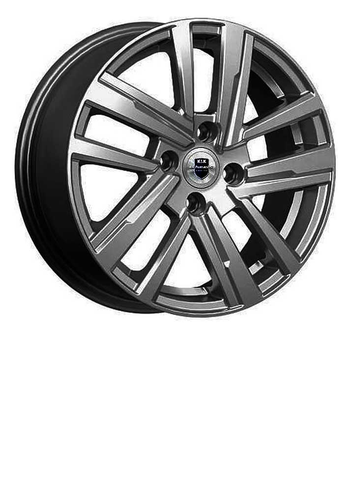 Литой диск K&K (КС1034) ХАНТ 6x15/4x100 D54.1 ET46 дарк платинум 79940 комплект 4шт.